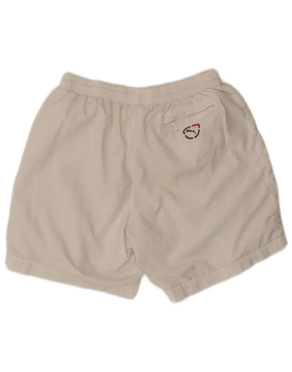 Puma Herre Sportshorts Medium Hvid Polyester