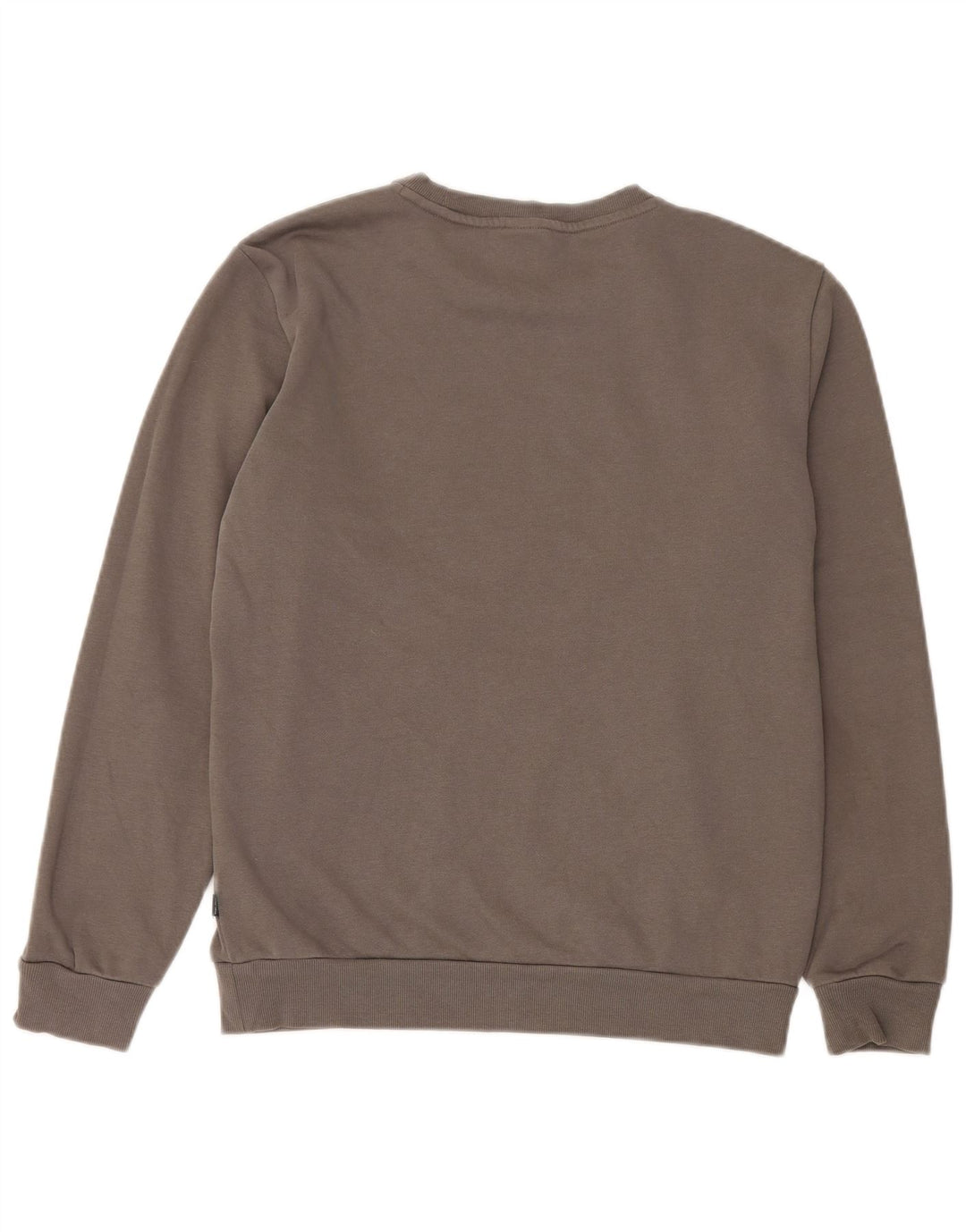 Puma Sweatshirt til mænd, lille grå bomuld