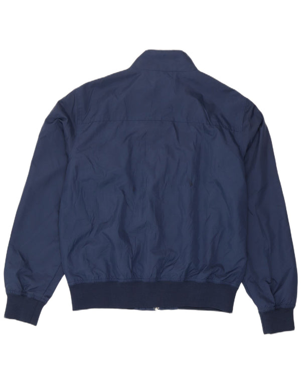 Kappa Herre Italia Bomber Jacket UK 40 Large Navy Blue Polyester