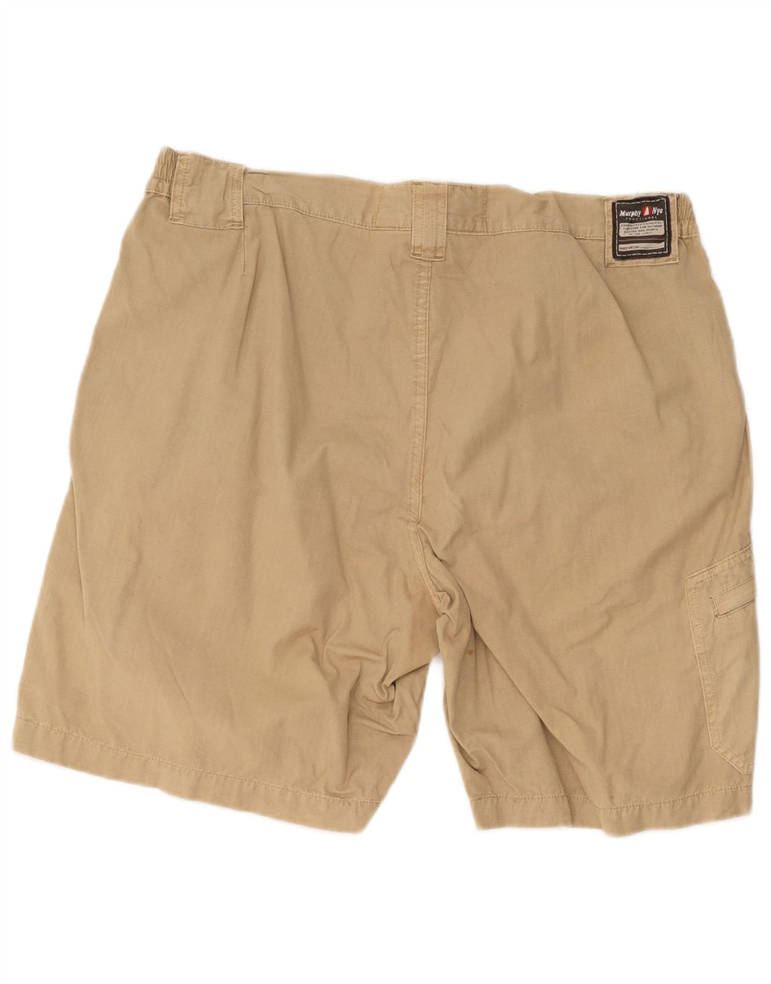Murphy & Nye Herre Cargo Shorts W38 XL Beige Bomuld