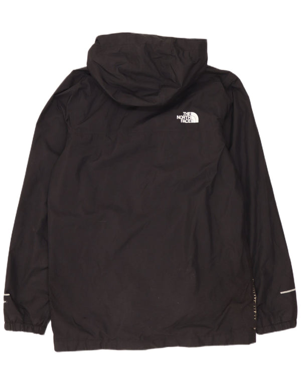 The North Face Boys Regnjakke med hætte 14-15 år XL sort nylon