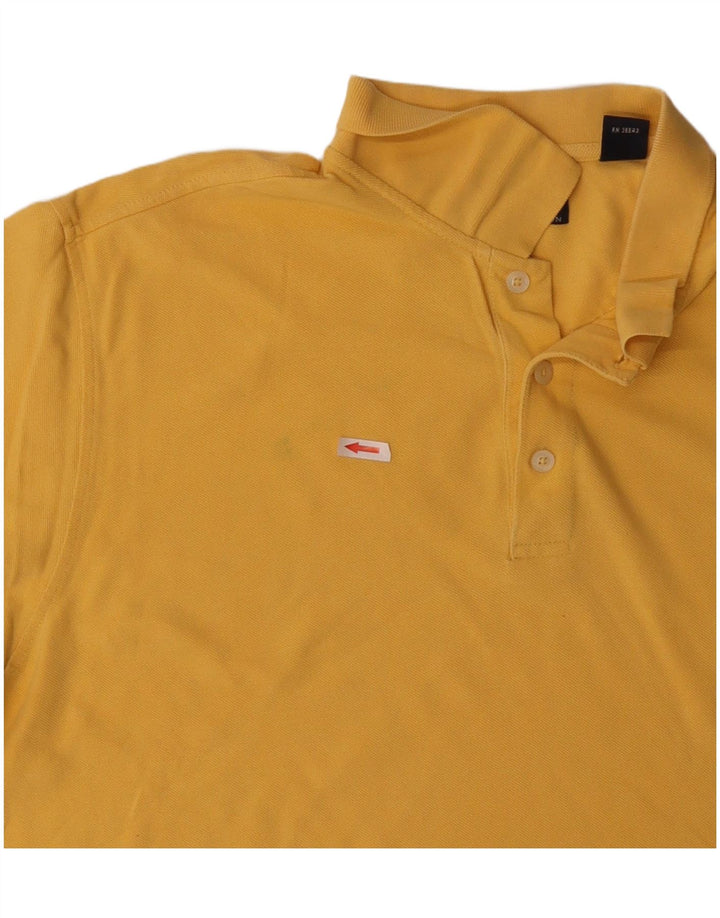 IZOD Poloshirt til mænd XL Gul bomuld