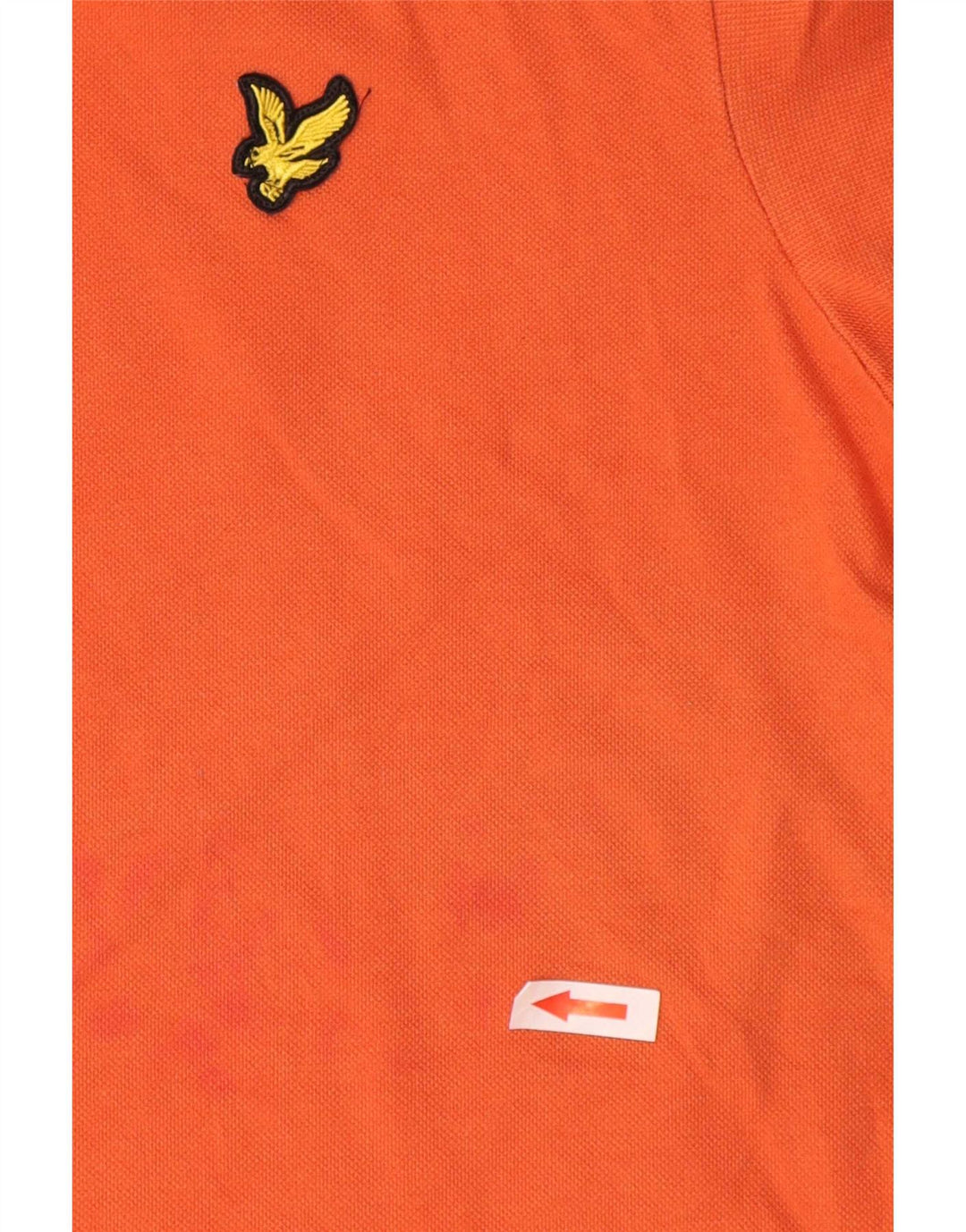 Lyle & Scott herre poloskjorte lille orange bomuld