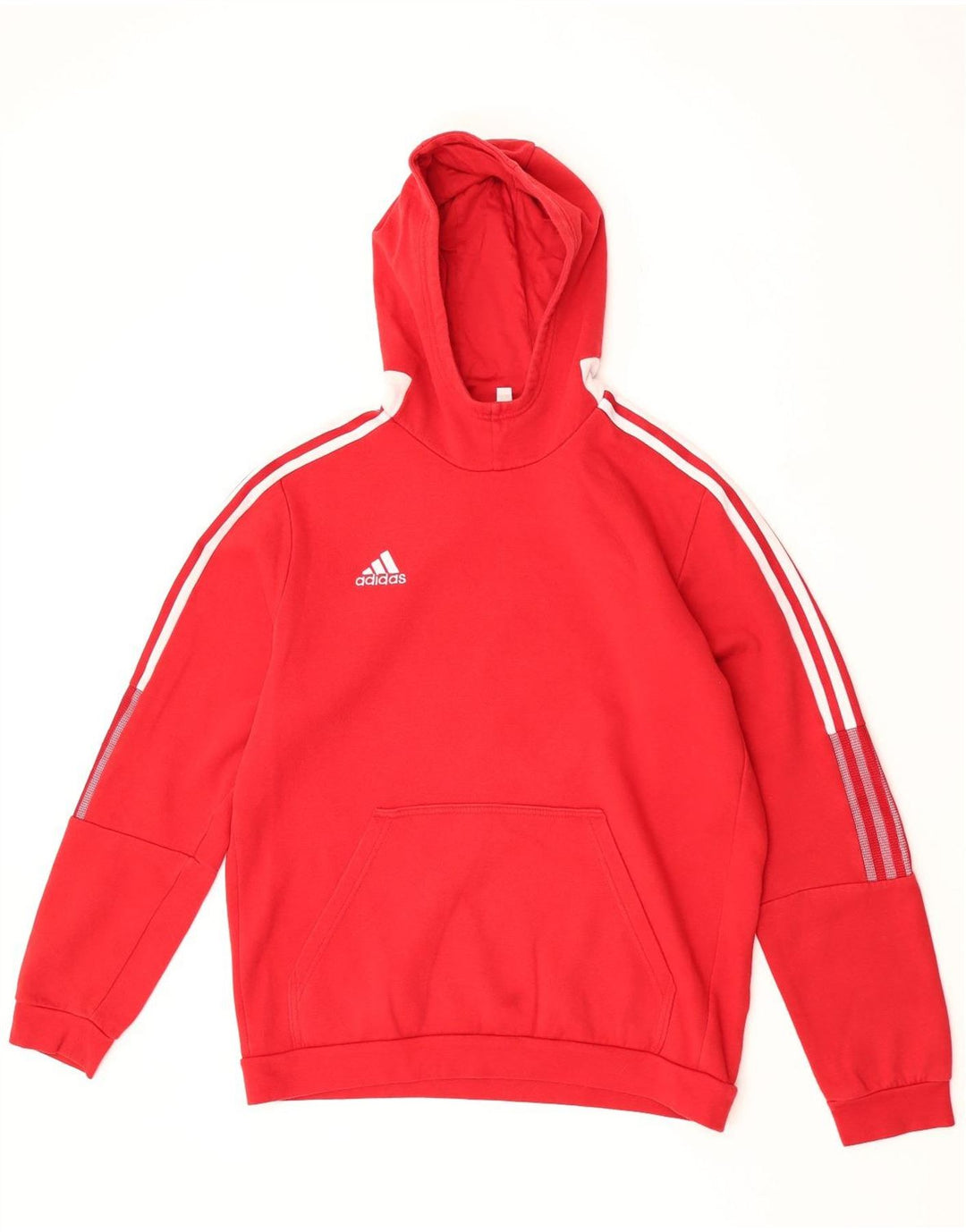 Adidas hættetrøje til mænd, stor rød bomuld