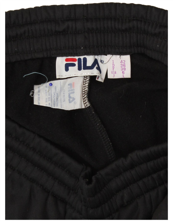 Fila Graphic Tracksuit Bukser til kvinder IT 42 Medium Black Colourblock