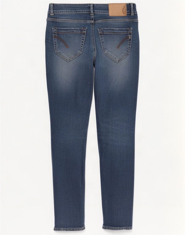 Dondup Dame Skinny Jeans W28 L31 Blå Bomuld