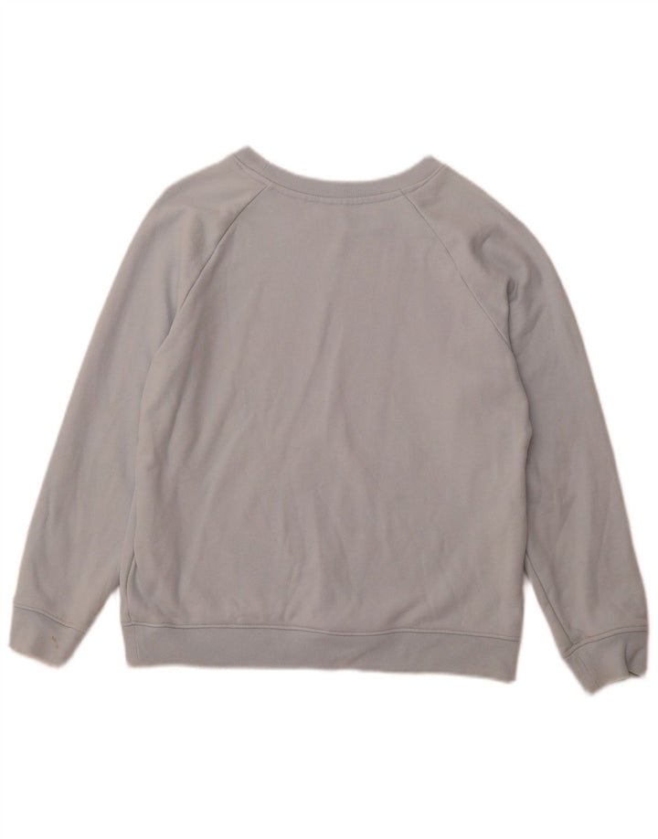 LEVI'S Womens Oversized Sweatshirt Jumper UK 6 XS Blue Cotton