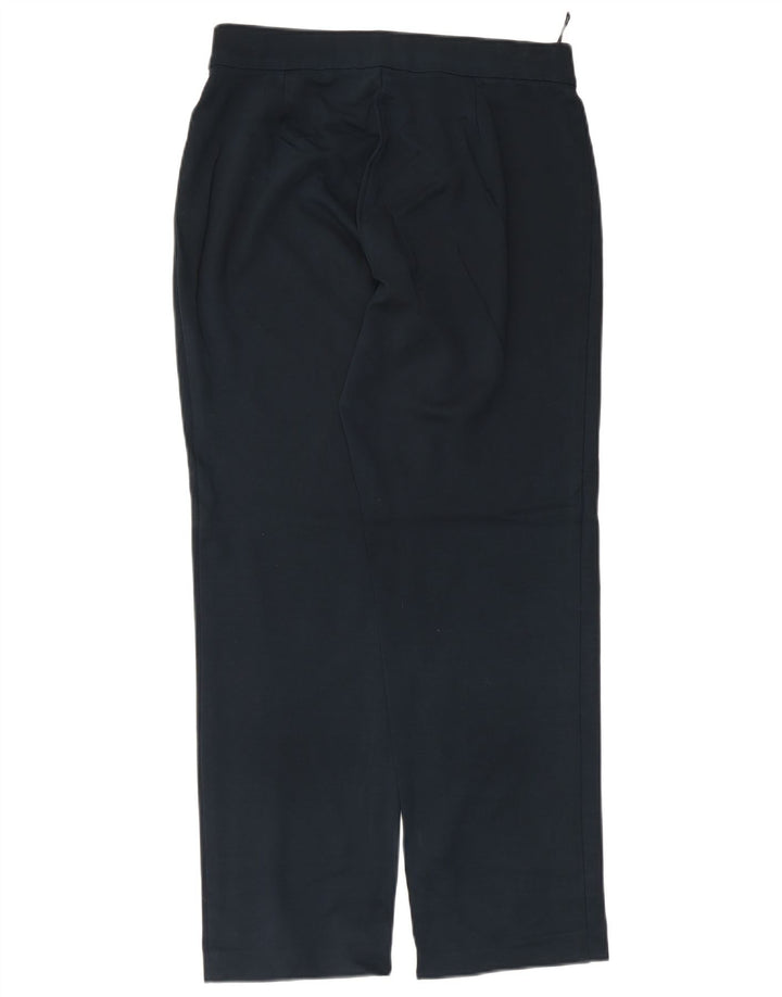 Marks & Spencer Dame Casual Bukser UK 12 Medium W30 L28 Navy Blue