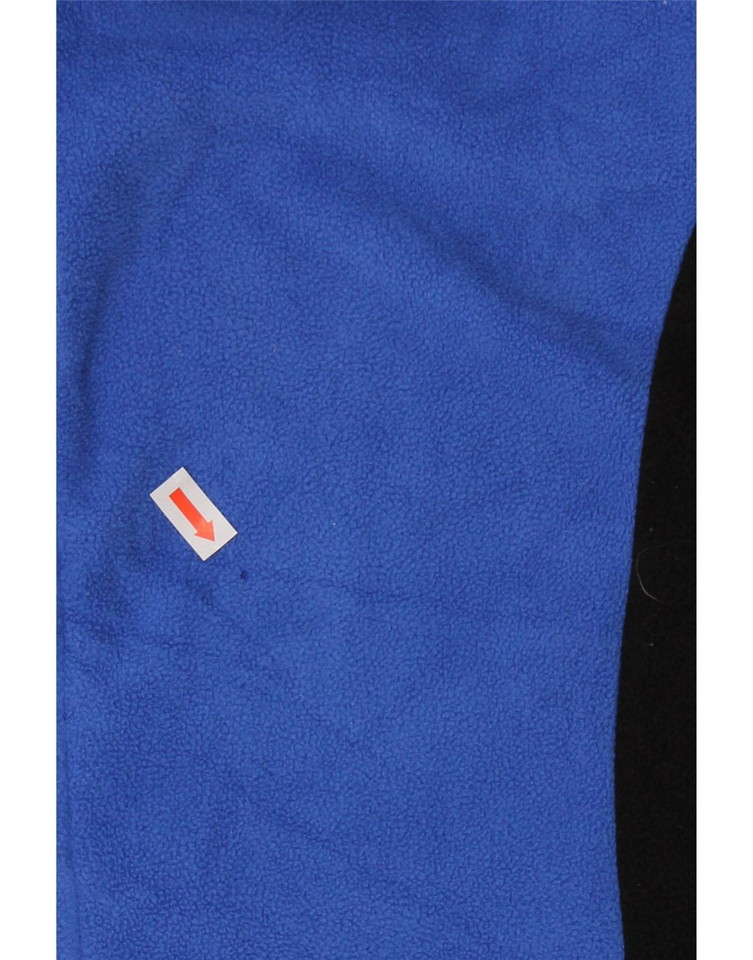 Calvin Klein Dame grafisk fleecejakke UK 14 Medium Blue Colourblock