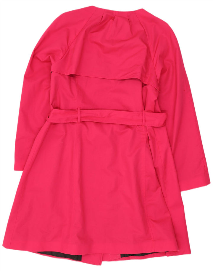 Marks & Spencer Trench Coat til kvinder UK 18 XL Pink Bomuld