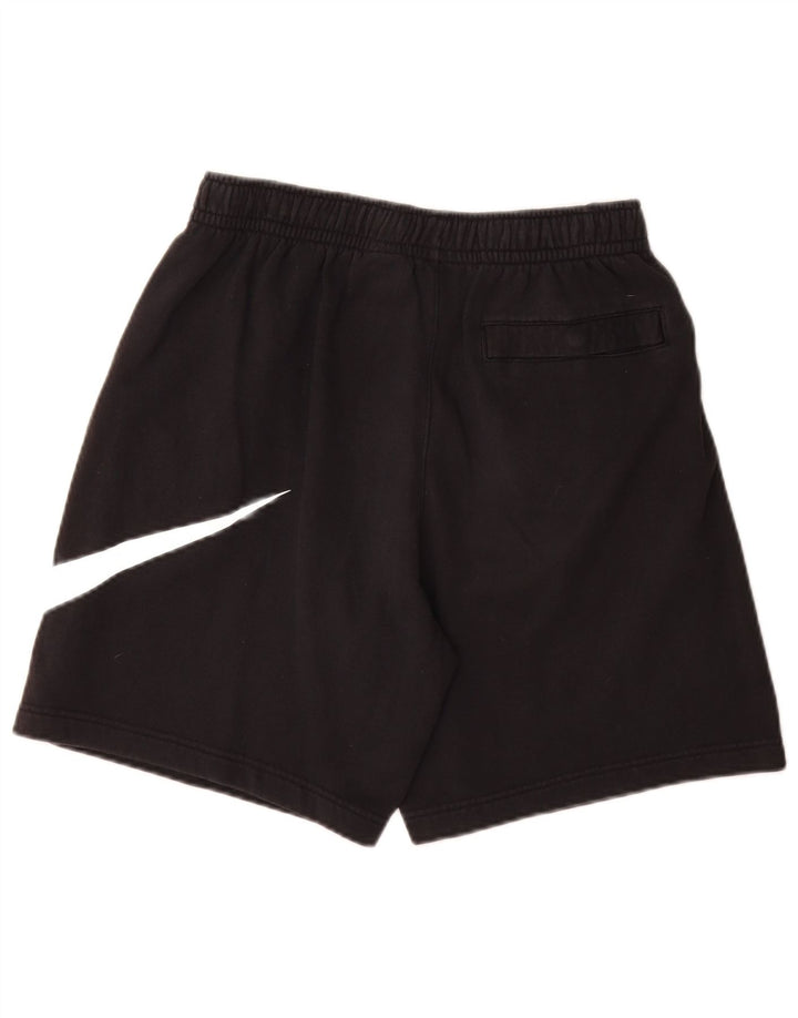 Nike Herre grafiske sportsshorts Små sorte bomuld