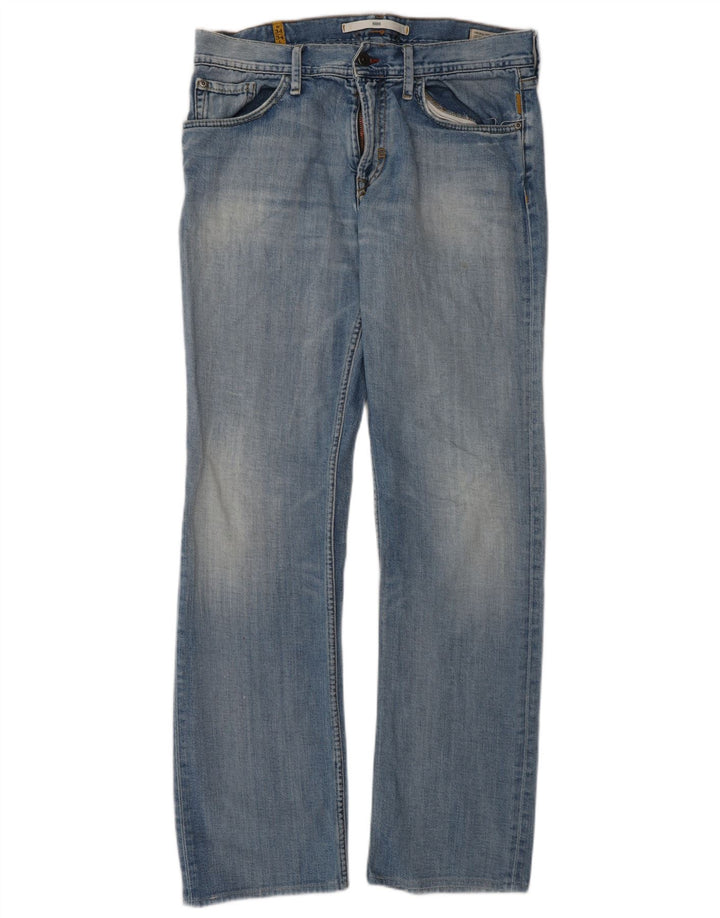 Meltin' Pot Herre Mark Straight Jeans W34 L34 Blå Bomuld