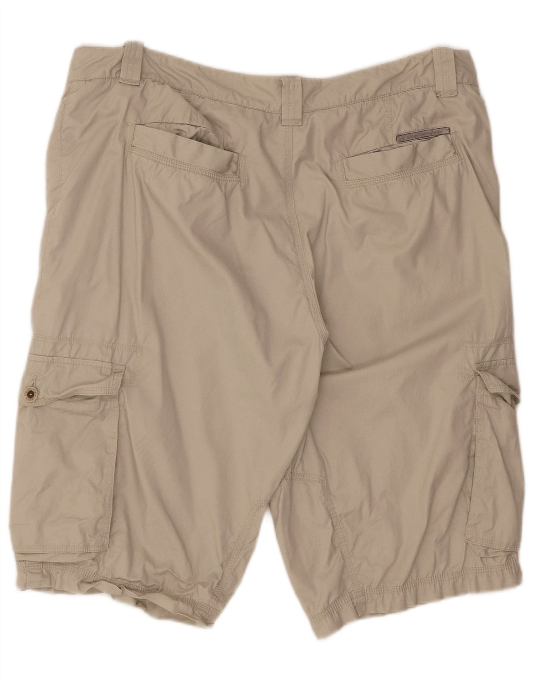 CALVIN KLEIN Mens Cargo Shorts W40 XL Beige Cotton