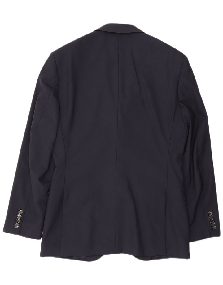 J. Crew Herre Ludlow 2-knaps blazerjakke UK 38 Medium marineblå nylon