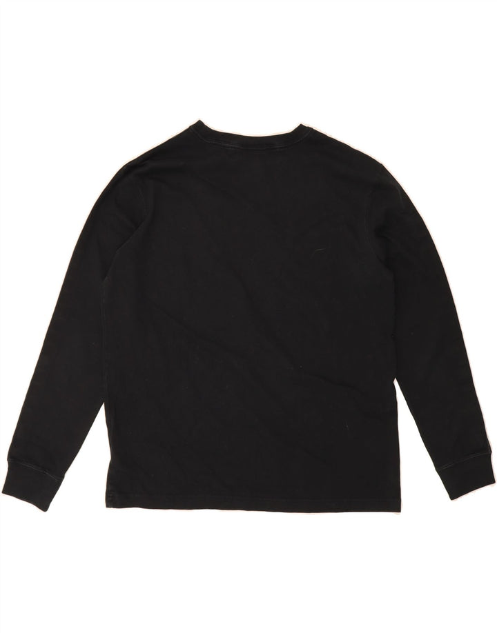 NIKE Womens Graphic Sweatshirt Jumper UK 14 Medium Black Cotton Vintage Nike and Second-Hand Nike from Messina Hembry 