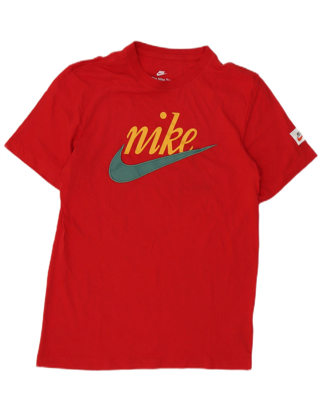 Nike grafisk t-shirt top til mænd, lille rød bomuld
