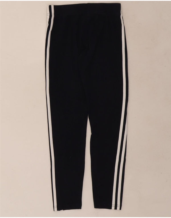 Adidas pigeleggings 11-12 år marineblå bomuld