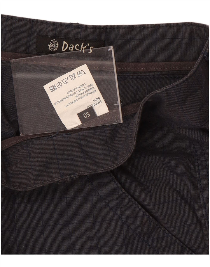 Dacks Herre Cargo Shorts IT 50 Large W32 Marineblå Geometrisk Bomuld