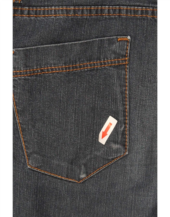Trussardi lige jeans til kvinder W26 L29 marineblå bomuld