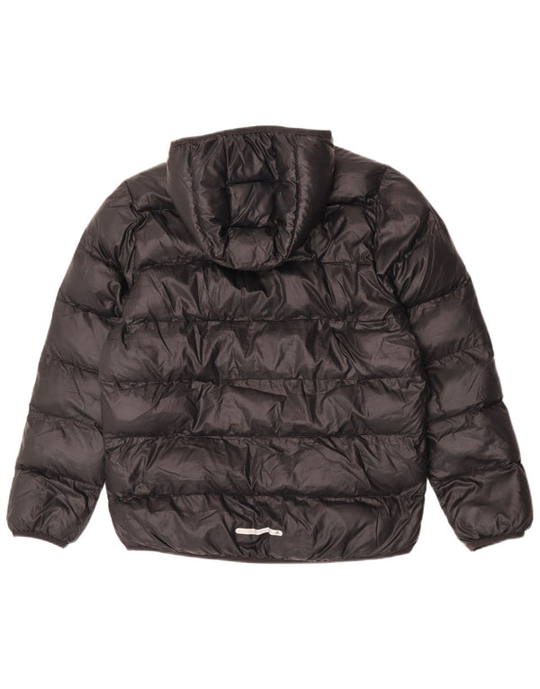 Adidas drenge hættejakke polstret 13-14 år sort polyester