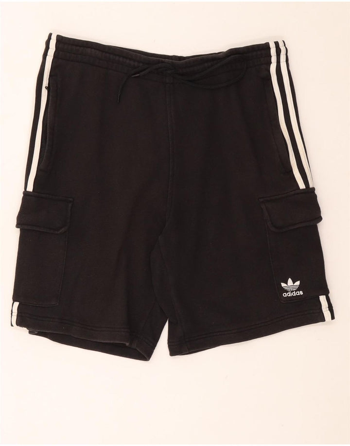 Adidas Herre grafiske sportsshorts Medium Sort Bomuld Sports