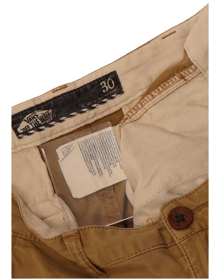 Vans Herre Cargo Shorts W30 Medium Beige Bomuld