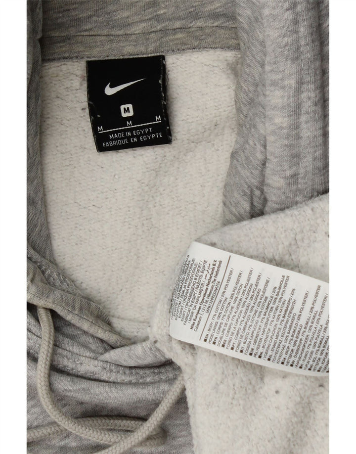 Nike grafisk hættetrøje til mænd mellemgrå flækket bomuld