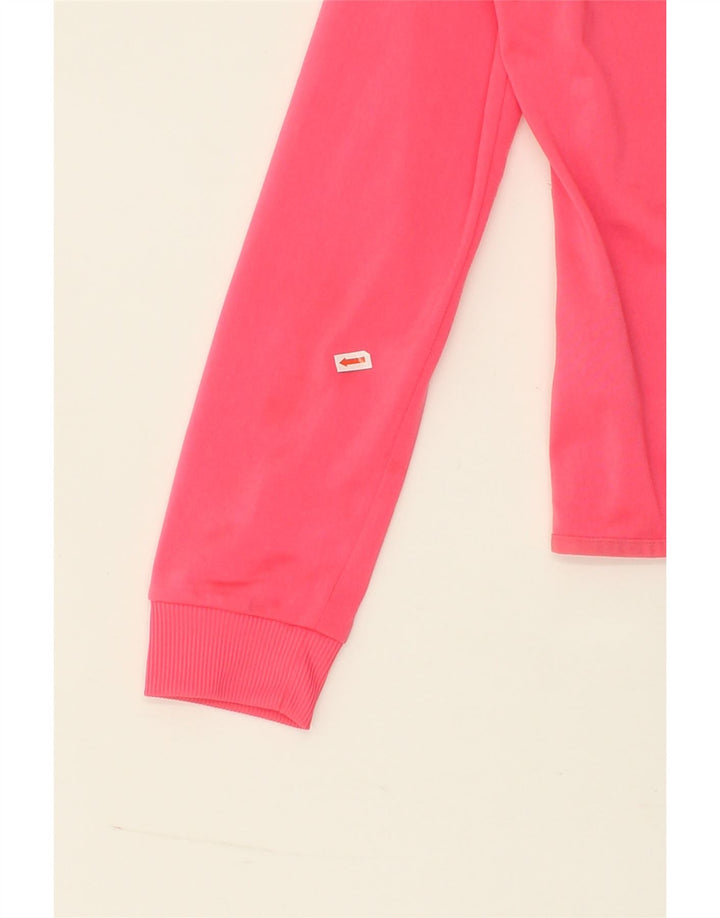 ADIDAS Girls Tracksuit Top Jacket 14-15 Years Pink Polyester Vintage Adidas and Second-Hand Adidas from Messina Hembry 