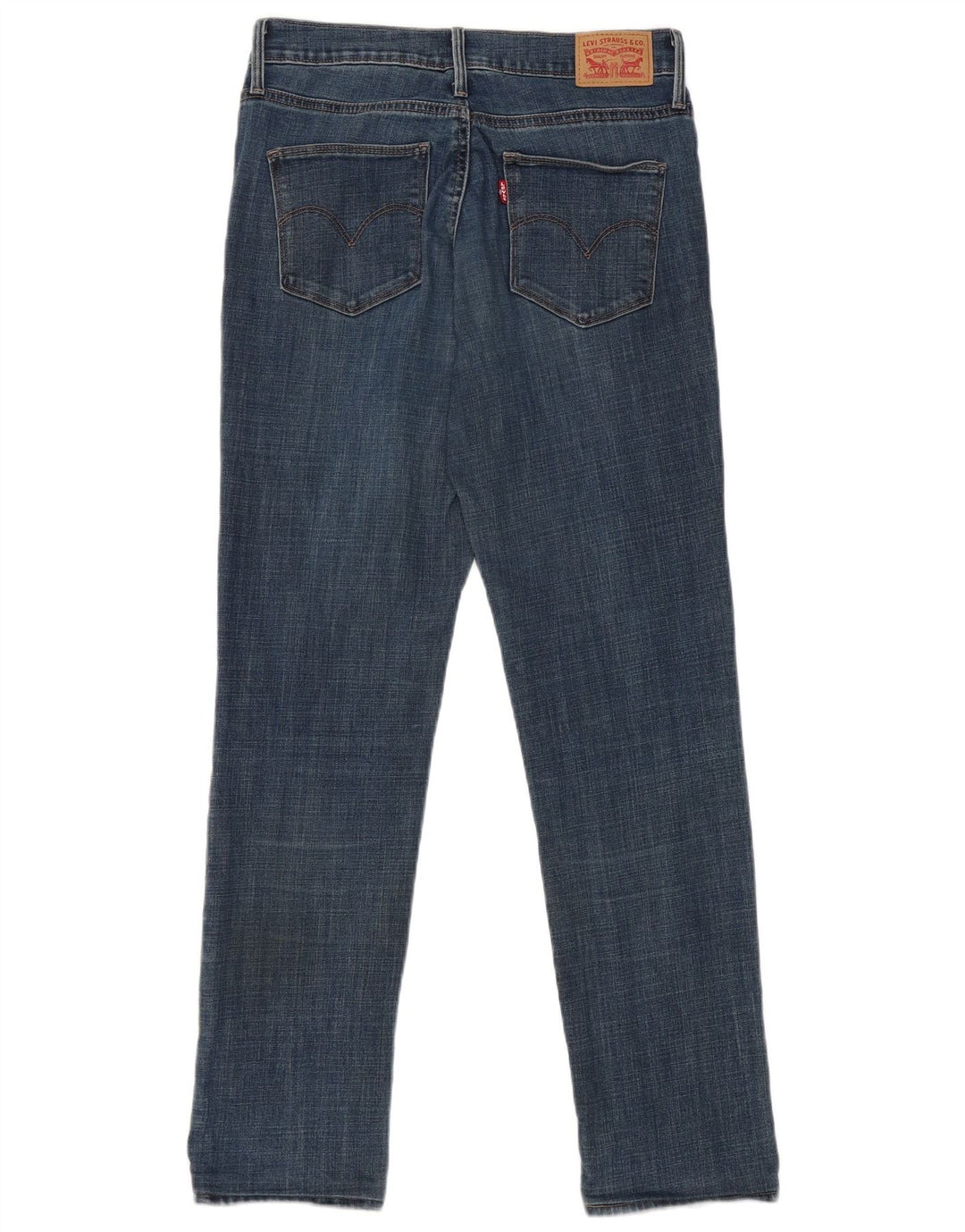 Levi's Kvinder Slankende Slim Jeans W28 L28 Marineblå Bomuld