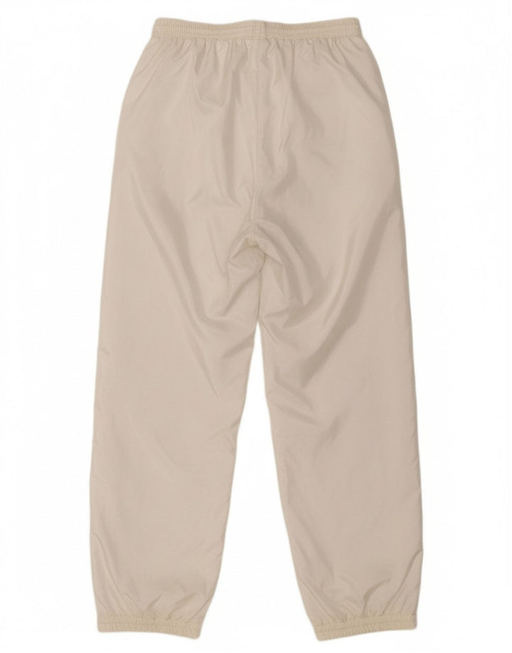 VINTAGE Mens Tracksuit Trousers Joggers UK 42 Large  White Polyamide