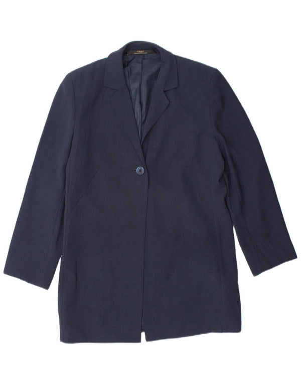 Marks & Spencer Dame St. Michael Blazer Jacket UK 10 Small Navy Blue