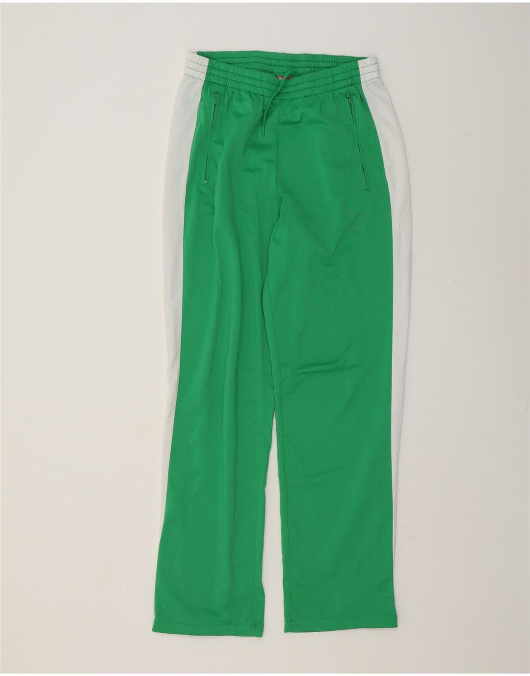 Puma Træningsdragtsbukser til mænd Small Green Colourblock Polyester