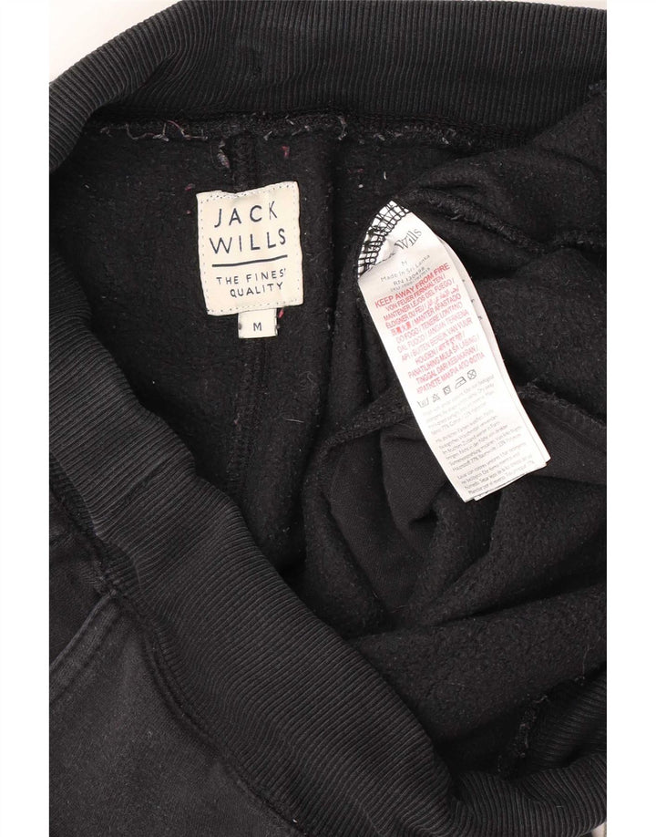Jack Wills Herre grafisk træningsdragt Bukser Joggers Medium Sort Bomuld