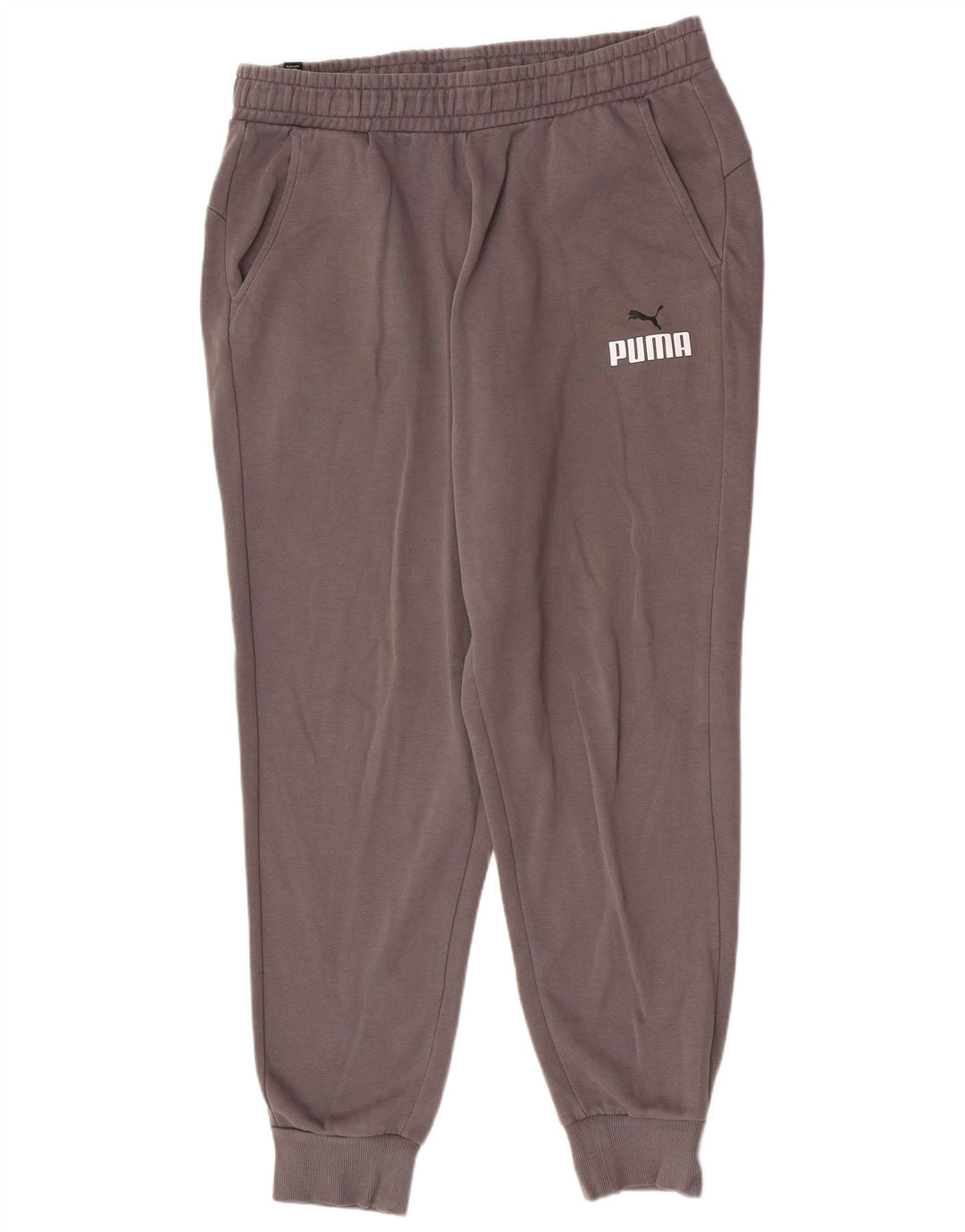 Puma Herre Grafisk Regular Fit træningsdragt Bukser Joggers Large Grå Bomuld
