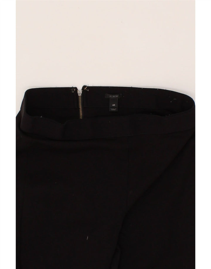 J. CREW Womens Leggings US 4 Small  Black Cotton Vintage J. Crew and Second-Hand J. Crew from Messina Hembry 