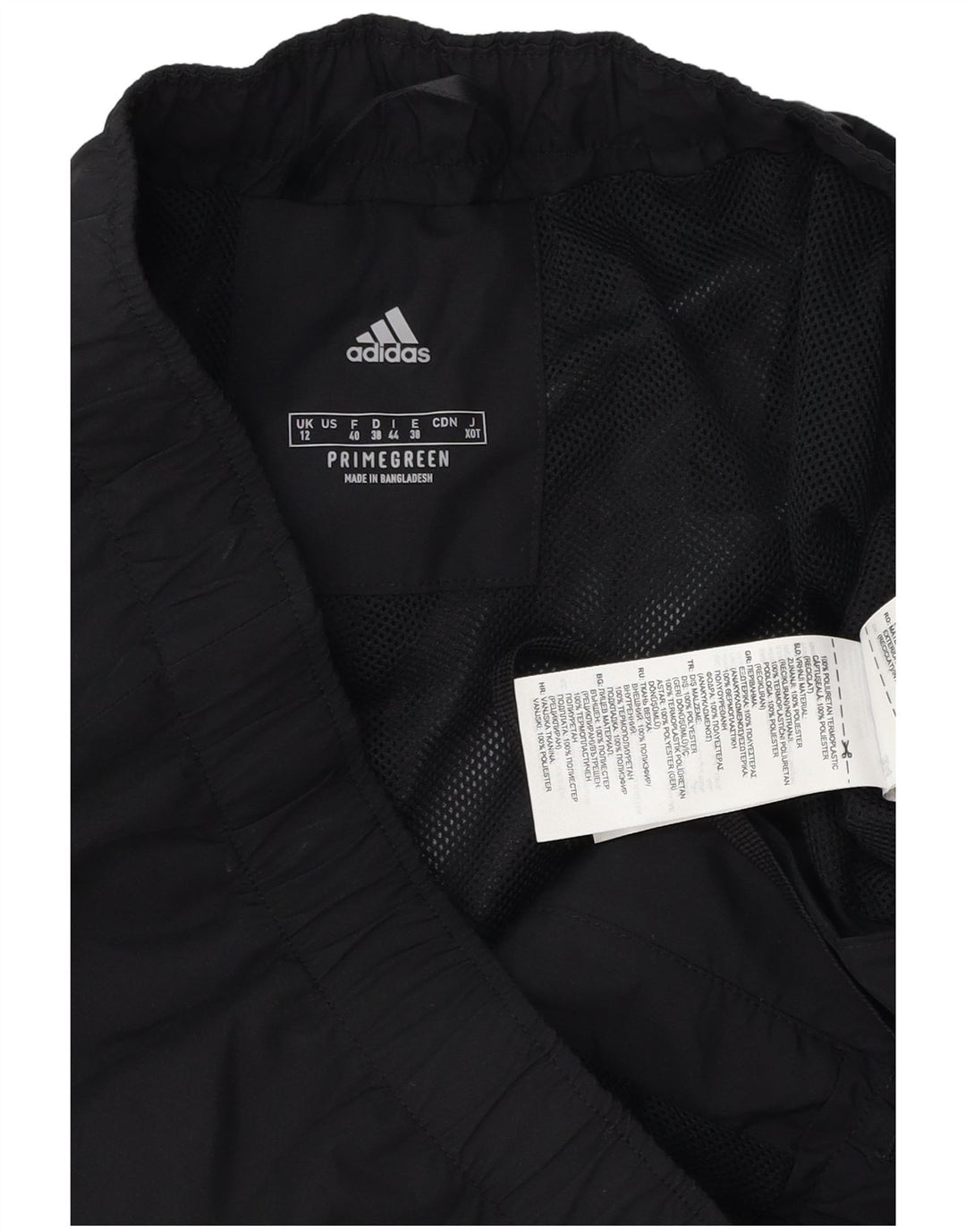 Adidas Dame Terrex Vandtætte Bukser UK 12 Medium Sort Polyester