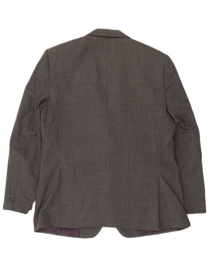 Marks & Spencer Herre 2-knap Regular Fit Blazer Jacket UK 42 Large Grå