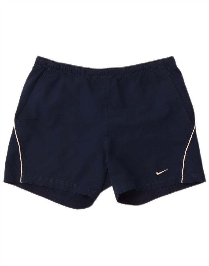 Nike Badeshorts til mænd Små marineblå polyester