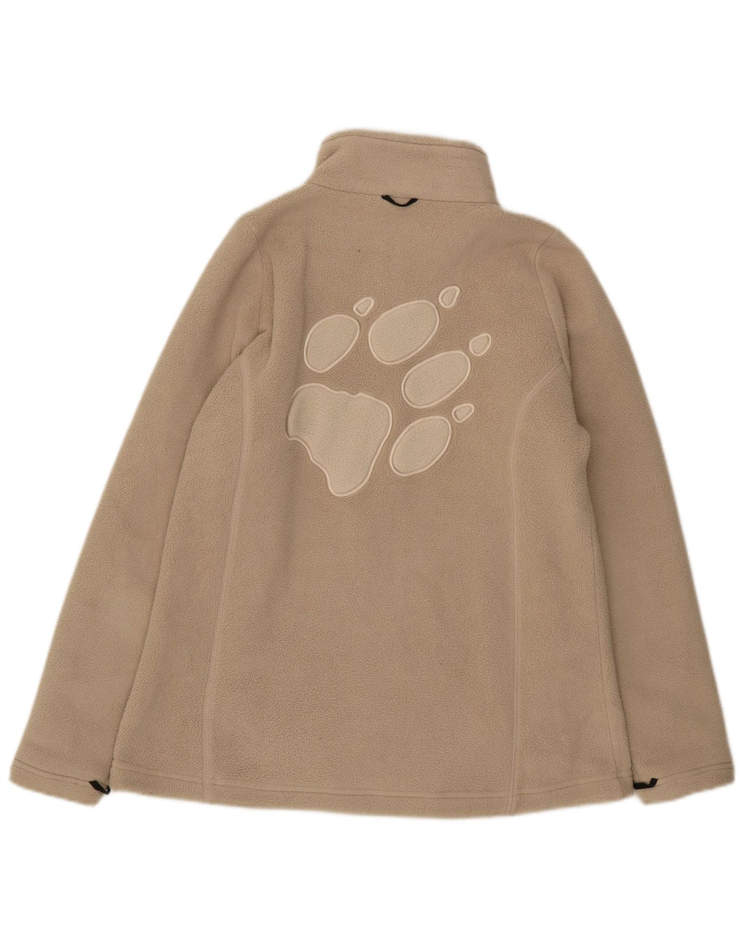 Jack Wolfskin Dame Grafisk Liner Fleecejakke UK 16 Large Beige