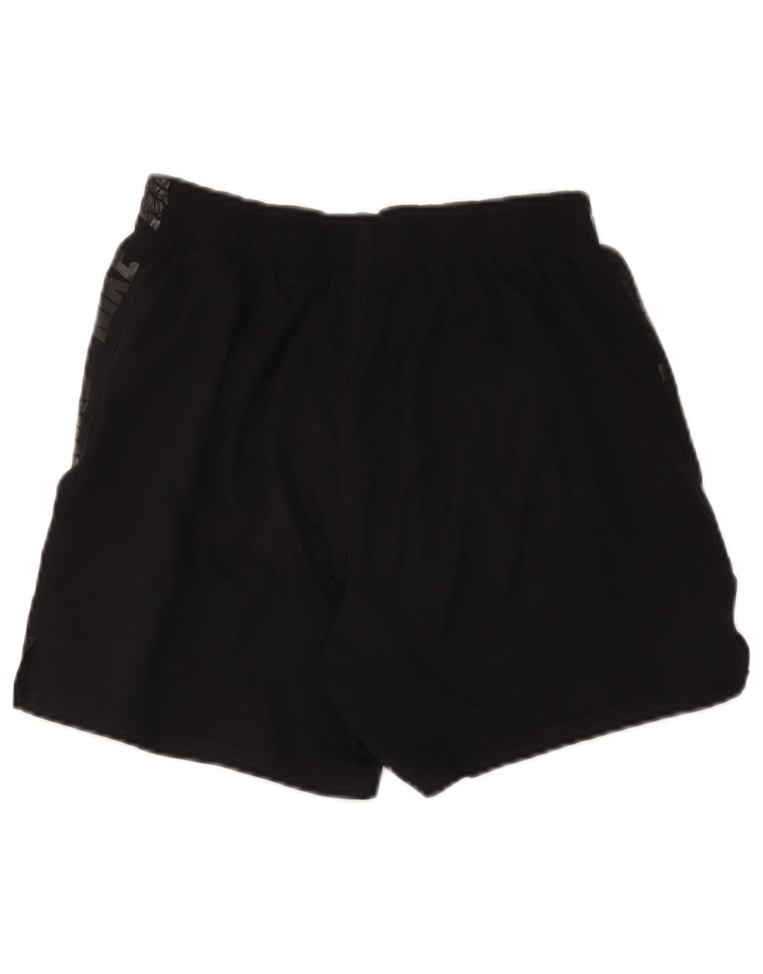 Nike Graphic Sports Shorts til kvinder UK 12 Medium Black Polyester