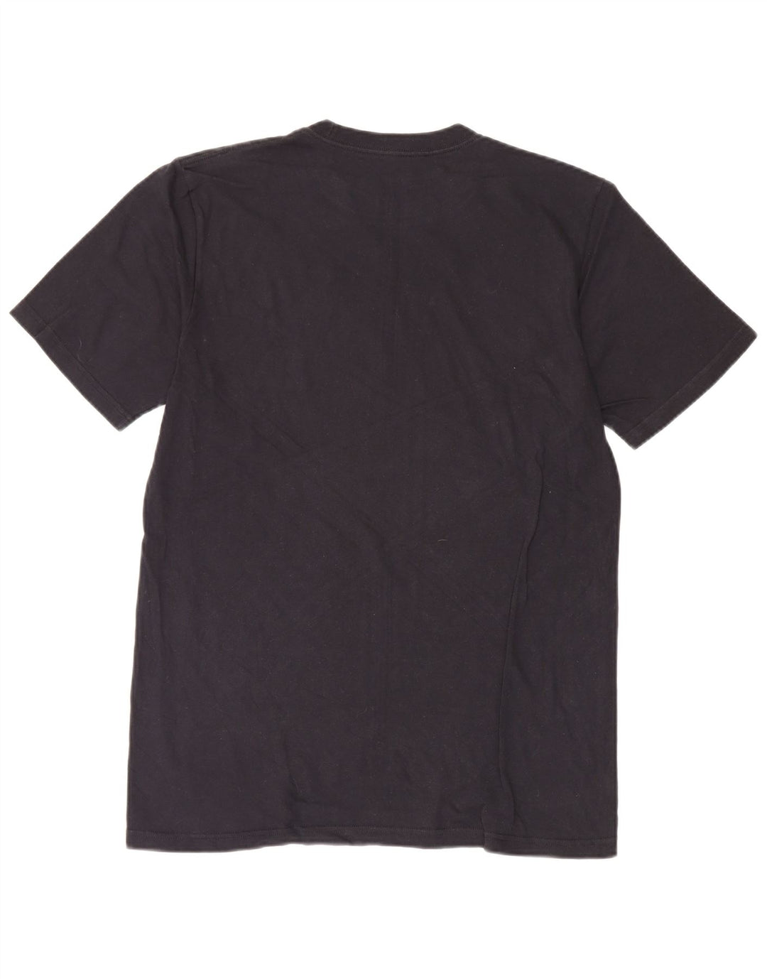 NIKE Mens Standard Graphic T-Shirt Top Large Black Cotton