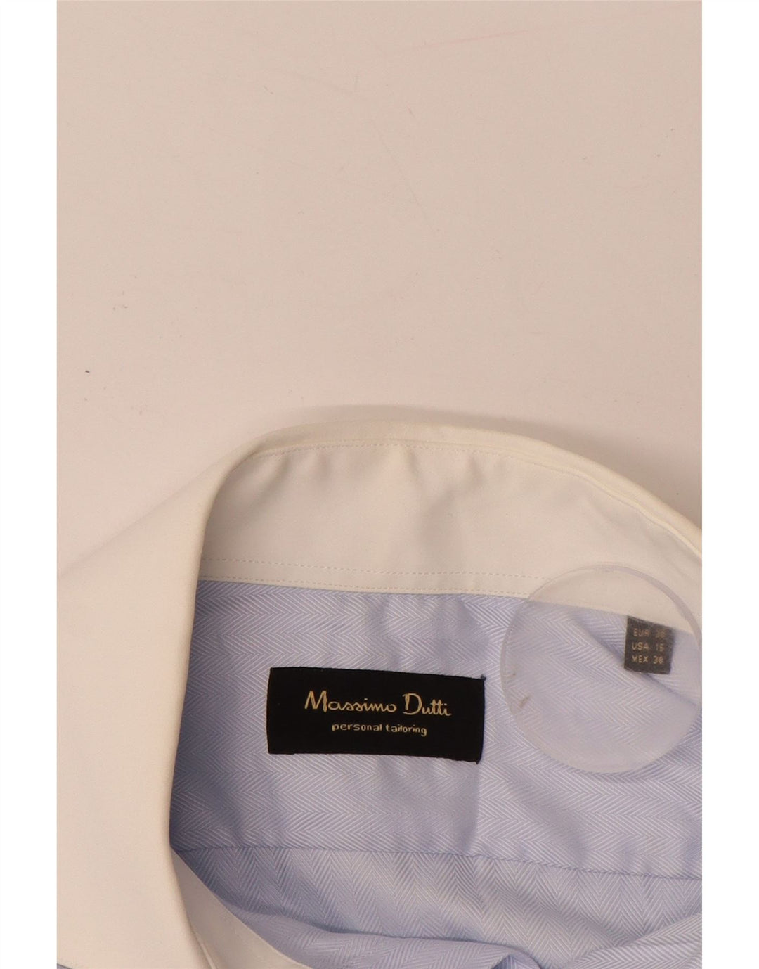 Massimo Dutti Herreskjorte Str. 38 15 Medium Blue Sildeben