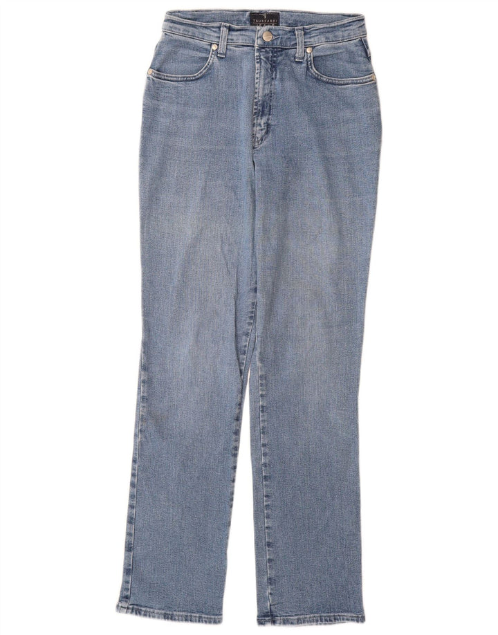 Trussardi lige jeans til kvinder W27 L31 blå bomuld