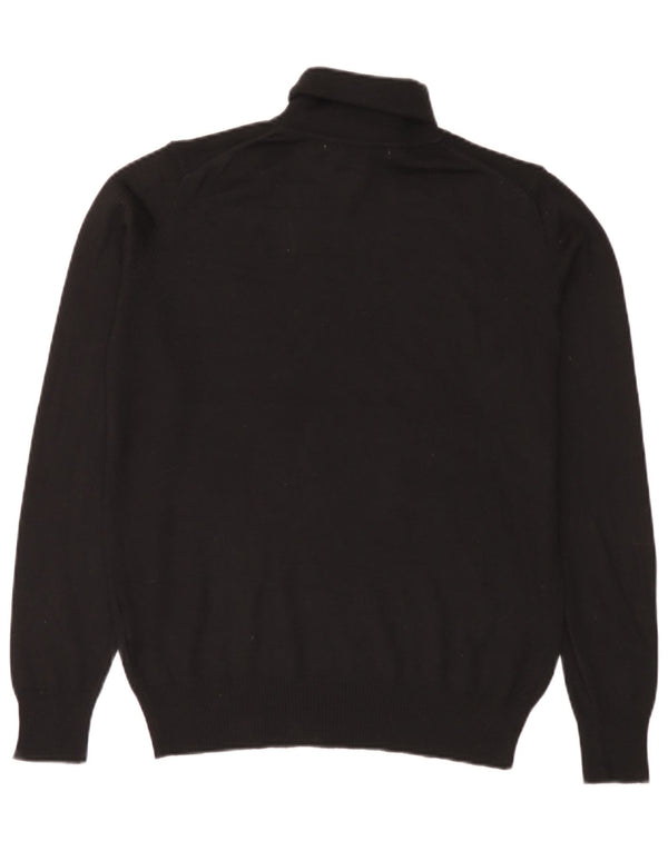 Zara Herre rullehals sweater Medium Sort Akryl