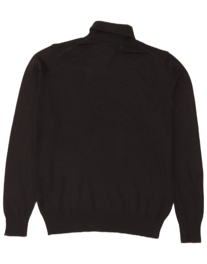 Zara Herre rullehals sweater Medium Sort Akryl