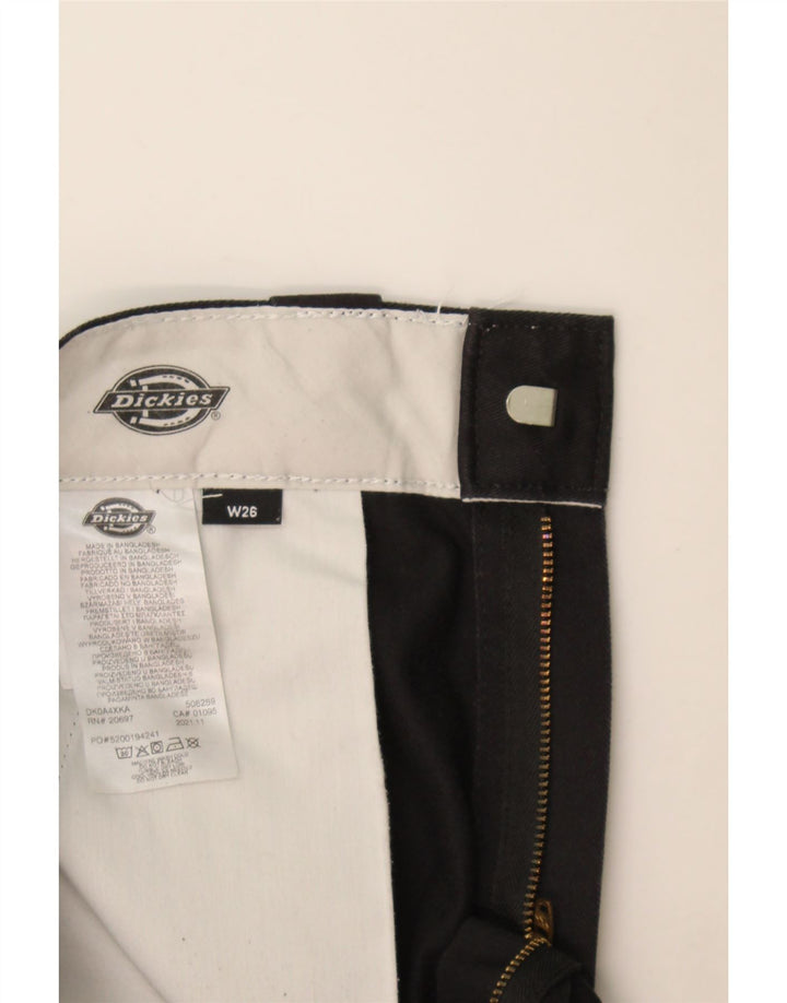 Dickies Lige Chinobukser til kvinder W26 L26 Sort polyester