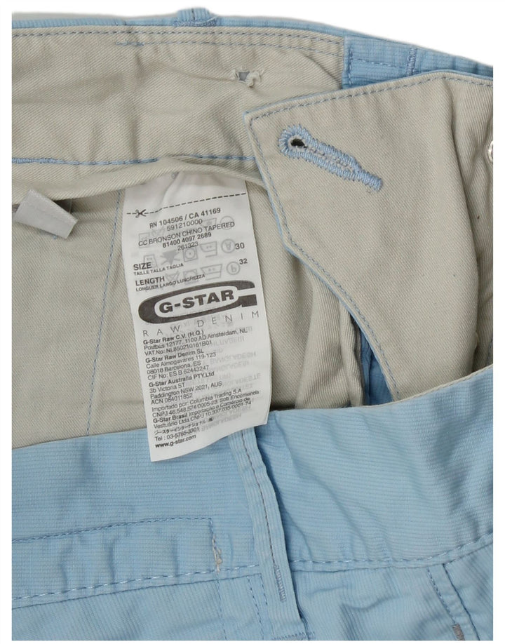 G-STAR Herre Tapered Chino Bukser W30 L32 Blå Bomuld