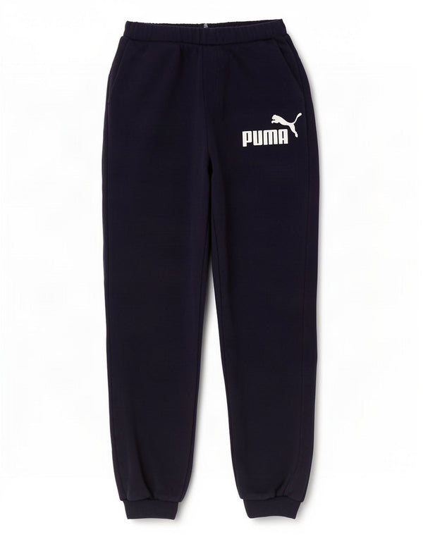 Puma Boys Grafisk træningsdragt Bukser Joggers 13-14 år Marineblå