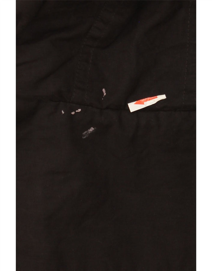 Superdry Bomberjakke med hætte til mænd UK 38 Medium Sort