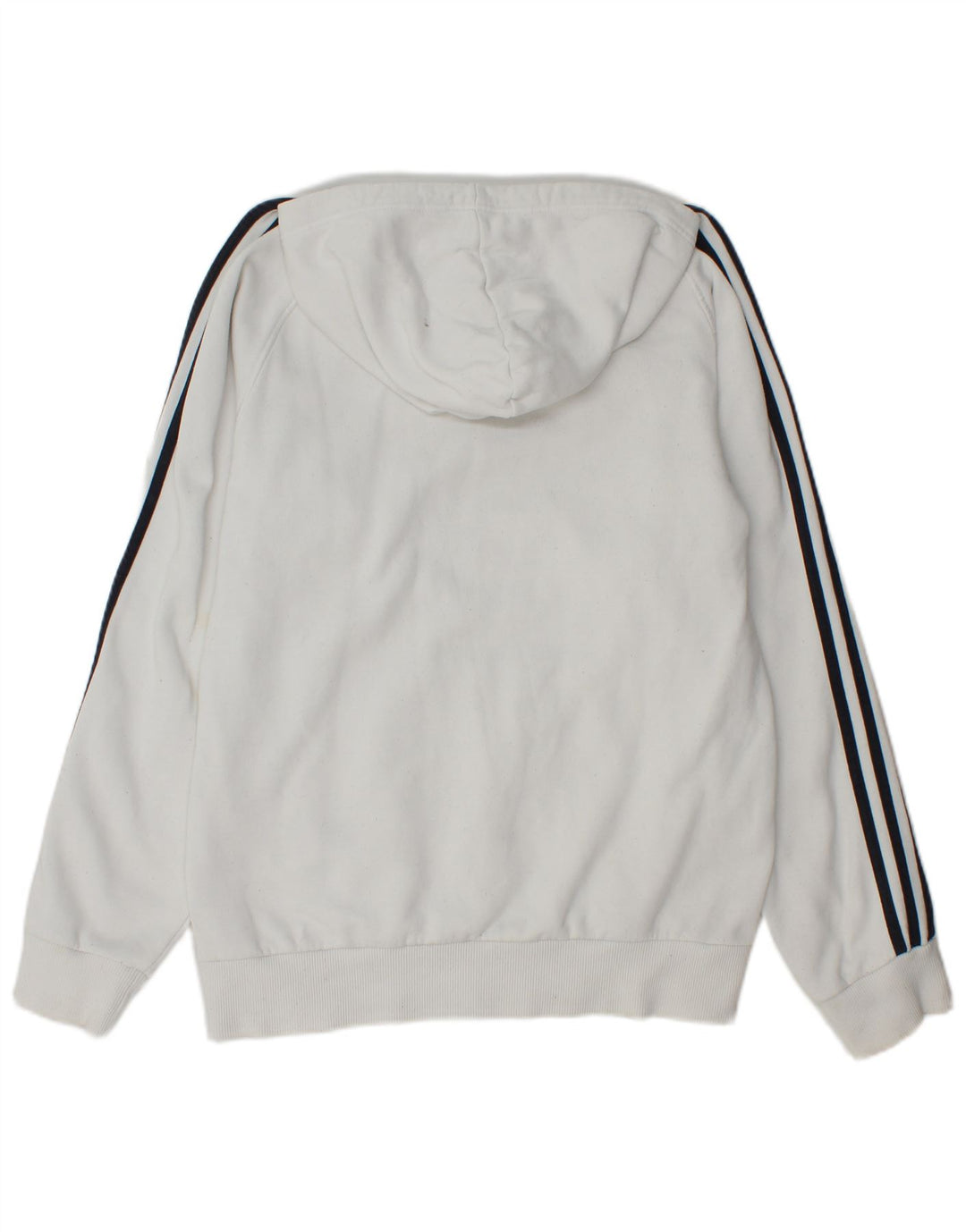 Adidas Herre hættetrøje Jumper Medium Hvid Bomuld